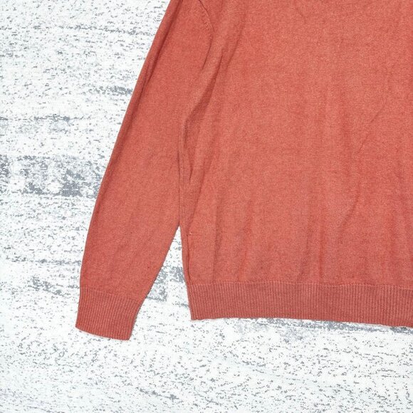 Ungrid V-neck Wool Blend Knit Terracotta Fall/Winter - Picture 3 of 4